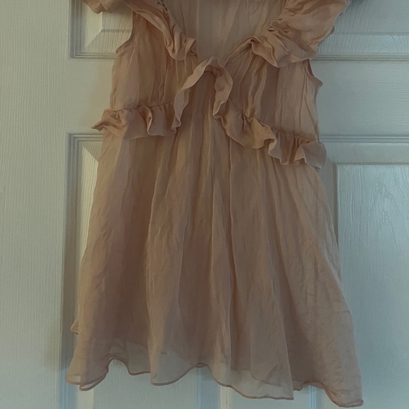 Light pink Rebecca Taylor top - Picture 2 of 3